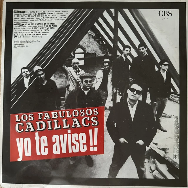 LOS FABULOSOS CADILLACS Yo Te Vinyl Argentina Original Ska